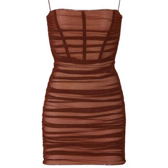 Nookie Mecca Mesh Mini Dress - XS - BNWT - Picture 3 of 9